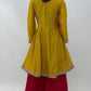 Lorenvalley Yellow Chinon Embroidery With Sequince Work Salwar Kameez Stitched | Swadesiicart