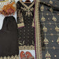 Anaita Black Chinon Silk Readymade Suit with Embroidery & Sequence Work