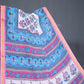 White And Cloud Blue Printed Cotton Sareecotton Saree-C569 By Gayathri Reddy Designer Studio | Swadesiicart
