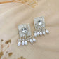 Tehzeeb Creations New Stylish Earrings For Women & Girls Pearl Alloy Hoop Earring, Stud Earring | Swadesiicart