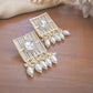 Tehzeeb Creations New Stylish Earrings For Women & Girls Pearl Alloy Hoop Earring, Stud Earring | Swadesiicart