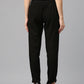 Jaipur Kurti Women Black Trousers | Swadesiicart