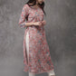 Anouk Women Pink Printed Straight Kurta - Swadesiicart