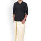 Sethukrishna Men Cream Solid Readymade Dhoti | Swadesiicart
