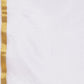 Sethukrishna Men White Solid Double Layer Readymade Dhoti With Pocket | Swadesiicart