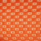 Mix of Blue and Orange Batik Printed Semi Chanderi Saree By Gayathri Reddy Designer Studio | Swadesiicart