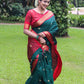 Kalini Ethnic Motif Woven Design Zari Banarasi Saree | Swadesiicart