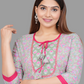 House of RP Women's Grey Rayon Floral Print Kurta | Swadesiicart