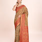 Monjolika Fashion Exquisite Designs With This Regal Red Rich Look Banarasi Tissue Silk Saree | Swadesiicart