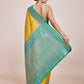 Monjolika Fashion Glamour And Tradition With This Zari Woven Banarasi Tissue Silk Yellow Saree | Swadesiicart
