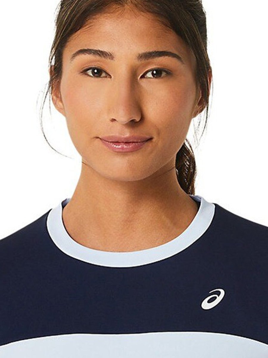 ASICS Court SS Short Sleeves Tennis T-shirts | Swadesiicart