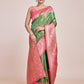 Monjolika Fashion Green Banarasi Tissue Silk SareeWith Zari Woven Work | Swadesiicart