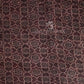 Red Onion Colour Ajrakh Design Semi Chanderi Saree By Gayathri Reddy Designer Studio | Swadesiicart