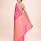 Monjolika Fashion Exquisite Designs With This Regal Light Pink Rich Look Banarasi Tissue Silk Saree | Swadesiicart