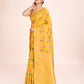 Monjolika Fashion Exquisite Designs With This Regal Yellow Rich Look Banarasi Tissue Silk Saree | Swadesiicart
