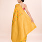 Monjolika Fashion Exquisite Designs With This Regal Yellow Rich Look Banarasi Tissue Silk Saree | Swadesiicart