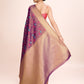 Monjolika Fashion Exquisite Designs With This Regal Light Brown Rich Look Banarasi Tissue Silk Saree | Swadesiicart