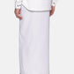 Sethukrishna Men White Solid Dhoti | Swadesiicart