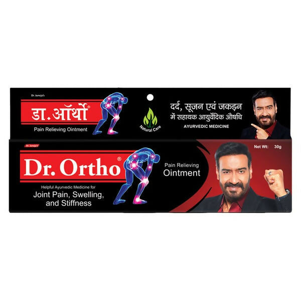 Dr. Ortho Ayurvedic Oil, Balm, Ointment & Knee Cap Combo - Swadesiicart