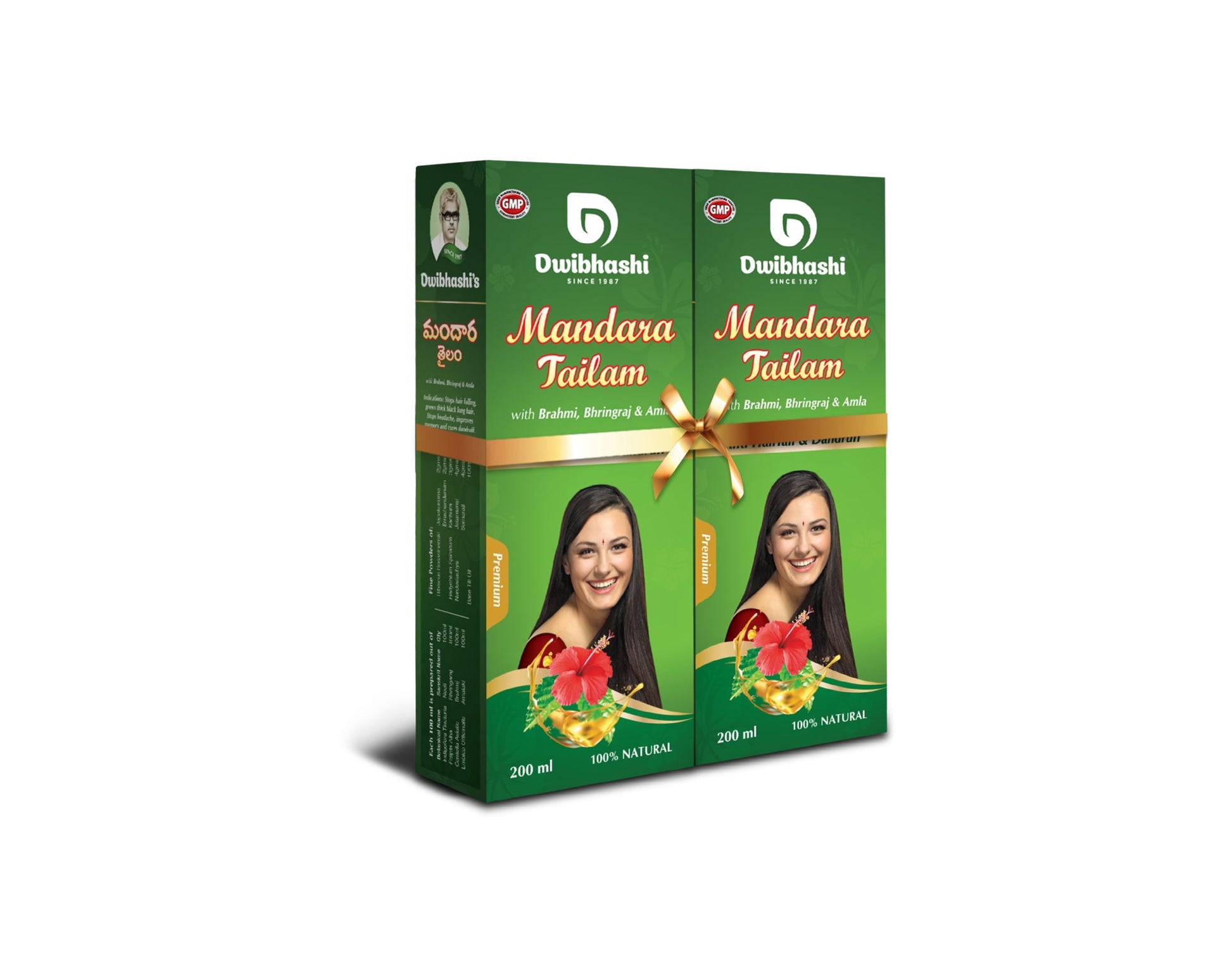 Dwibhashi Mandara Tailam - Swadesiicart