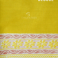 Mehendi Green And Lime Green Block Print Pure Kota Cotton Saree By Gayathri Reddy Designer Studio | Swadesiicart