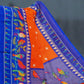 Dark Orange Colored with Buttes Semi Silk Kota Saree By Gayathri Reddy Designer Studio | Swadesiicart