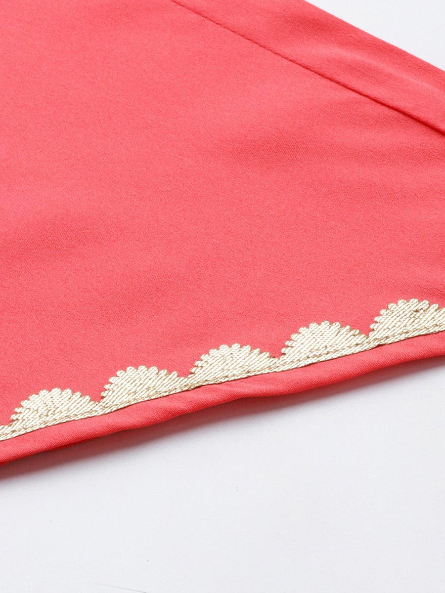 Ahalyaa Gotta Patti Kurta with Palazzos & With Dupatta | Swadesiicart