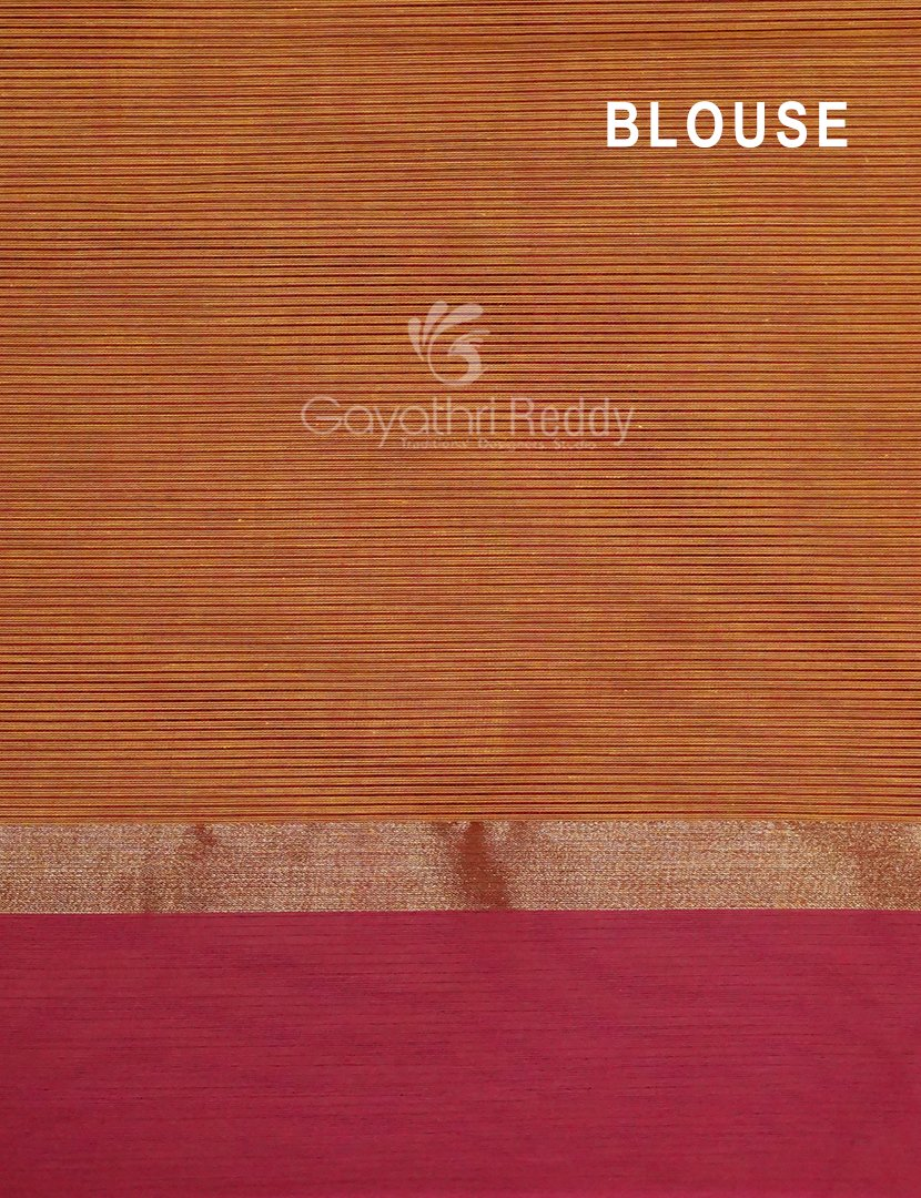 Shades of Yellowish Pure Mangalgiri Cotton By Gayathri Reddy Designer Studio | Swadesiicart