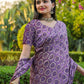 Tikhi Imli Geometric Woven Design Ready to Wear Saree | Swadesiicart