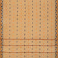 Exclusive Collection 100% Pure Cotton Biege Tant Saree With Hand Weaving Work - Swadesiicart