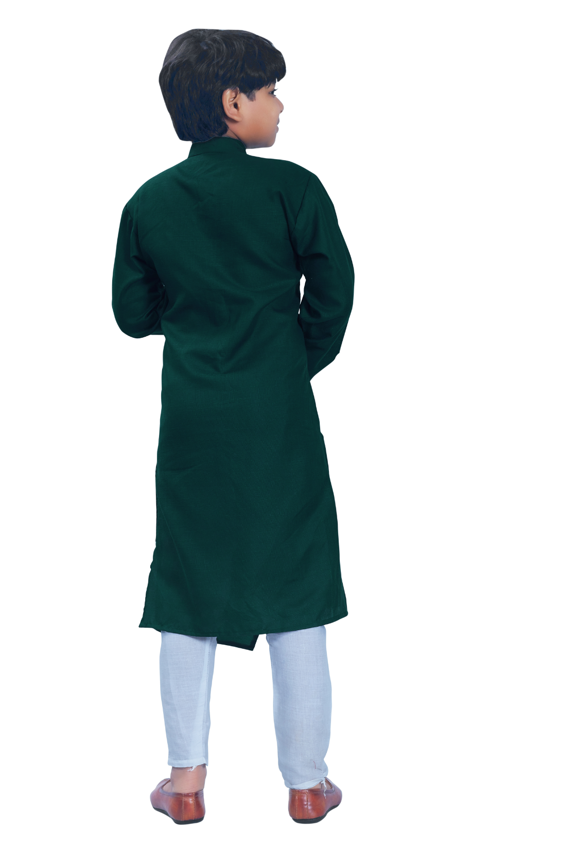 DEIANA'S Casual Designer Kurta Pyjama Set For Boys And kids (Bottle Green) | Swadesiicart