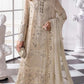 Anaita Cream Fox Georgette Suit With Khatli & Sequence Work