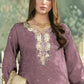 Anaita Lavender Jimmy Choo Suit With Embroidery & Sequence Work