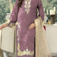 Anaita Lavender Jimmy Choo Suit With Embroidery & Sequence Work