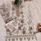 Anaita White Silk Suit With Embroidery & Sequence Work