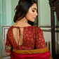 Lorenvalley Fashion Multicolor Tasar Silk Kashmiri Print With Foil Print Lehenga Choli with Dupatta - Swadesiicart