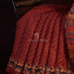 Red Colour With Self Print Design Semi Chanderi Saree By Gayathri Reddy Designer Studio | Swadesiicart