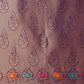 Monjolika Fashion Dark Violet Banarasi Silk Blend SareeWith Zari Woven Detailing | Swadesiicart