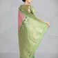 Monjolika Fashion Mauve Pink Color Weaving Banarasi Tissue Silk Classic Saree | Swadesiicart