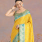 Monjolika Fashion Yellow Color Weaving Banarasi Tissue Silk Classic Saree | Swadesiicart