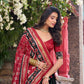 Lorenvalley Fashion Black Tussar Silk Patola Printed With Foil Work Lehenga Choli with Dupatta - Swadesiicart