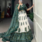 Lorenvalley Green Artistry in Tussar Silk with Bandhej Print Lehenga Choli | Swadesiicart