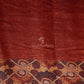 Red Colour With Self Print Design Semi Chanderi Saree By Gayathri Reddy Designer Studio | Swadesiicart