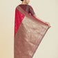 Monjolika Fashion Pink Color Banarasi Soft Silk Trendy Saree | Swadesiicart