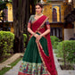Lorenvalley Fashion Green Aastha Silk Printed with Zari Weaving Work Lehenga Choli with Dupatta - Swadesiicart