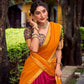 Lorenvalley Fashion Pink Aastha Silk Printed with Zari Weaving Work Lehenga Choli with Dupatta - Swadesiicart