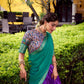 Lorenvalley Fashion Purple Aastha Silk Printed with Zari Weaving Work Lehenga Choli with Dupatta - Swadesiicart