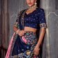 Lorenvalley Fashion Pink Tasar Silk Ikkat Print Lehenga Choli with Dupatta | Swadesiicart