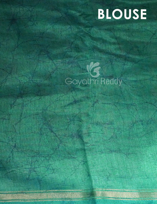 Lemon Yellow Colour Diamond Design Semi Chanderi Saree By Gayathri Reddy Designer Studio | Swadesiicart