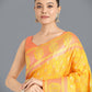 Monjolika Fashion Yellow Color Weaving Banarasi Silktraditional Saree | Swadesiicart
